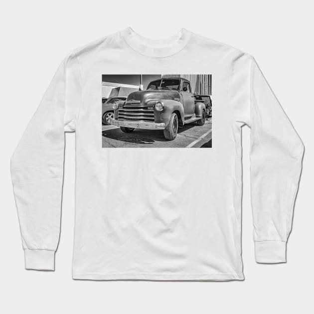 Chevrolet Advance Design 3100 Pickup Truck Long Sleeve T-Shirt by Gestalt Imagery